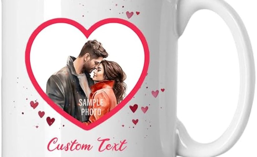 Idee regalo anniversario personalizzato tazza matrimonio regalo anniversario per lui con foto su nome coppia regalo lei mug personalizzati