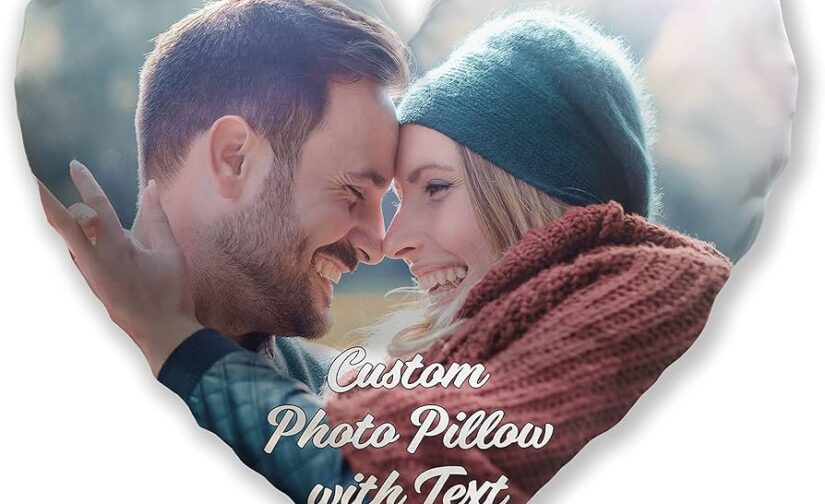 Idee regalo cuscino collage foto amore Personalizzato san valentino con foto scritta nome frase iniziali logo per lui lei uomo donna personalizzata