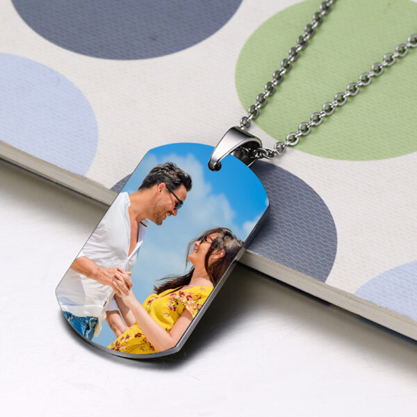 Idee regalo medaglione san valentino ciondoli con foto scritta nome frase per lui lei uomo donna coppia regali personalizzati medaglione innamorati