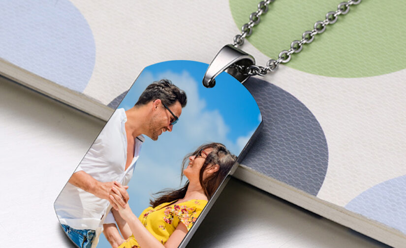 Idee regalo medaglione san valentino ciondoli con foto scritta nome frase per lui lei uomo donna coppia regali personalizzati medaglione innamorati