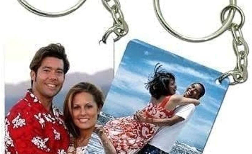 Idee regalo portachiavi personalizzati san valentino con foto scritta nome frase lui lei coppia regali personalizzato portachiavi uomo donna keychain