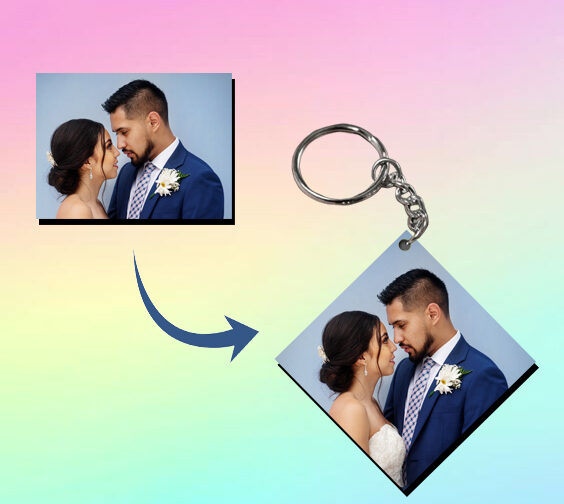 Idee regalo portachiavi san valentino personalizzati con foto scritta nome frase lui lei coppia regali personalizzato portachiavi uomo donna keychain