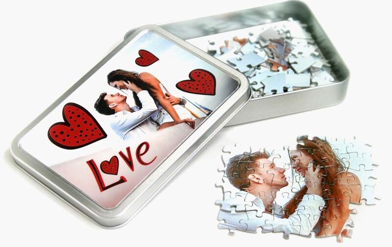 Idee regalo san valentino puzzle con foto amaro con foto scritta nome frase per lui lei uomo donna coppia puzzle foto regali personalizzati