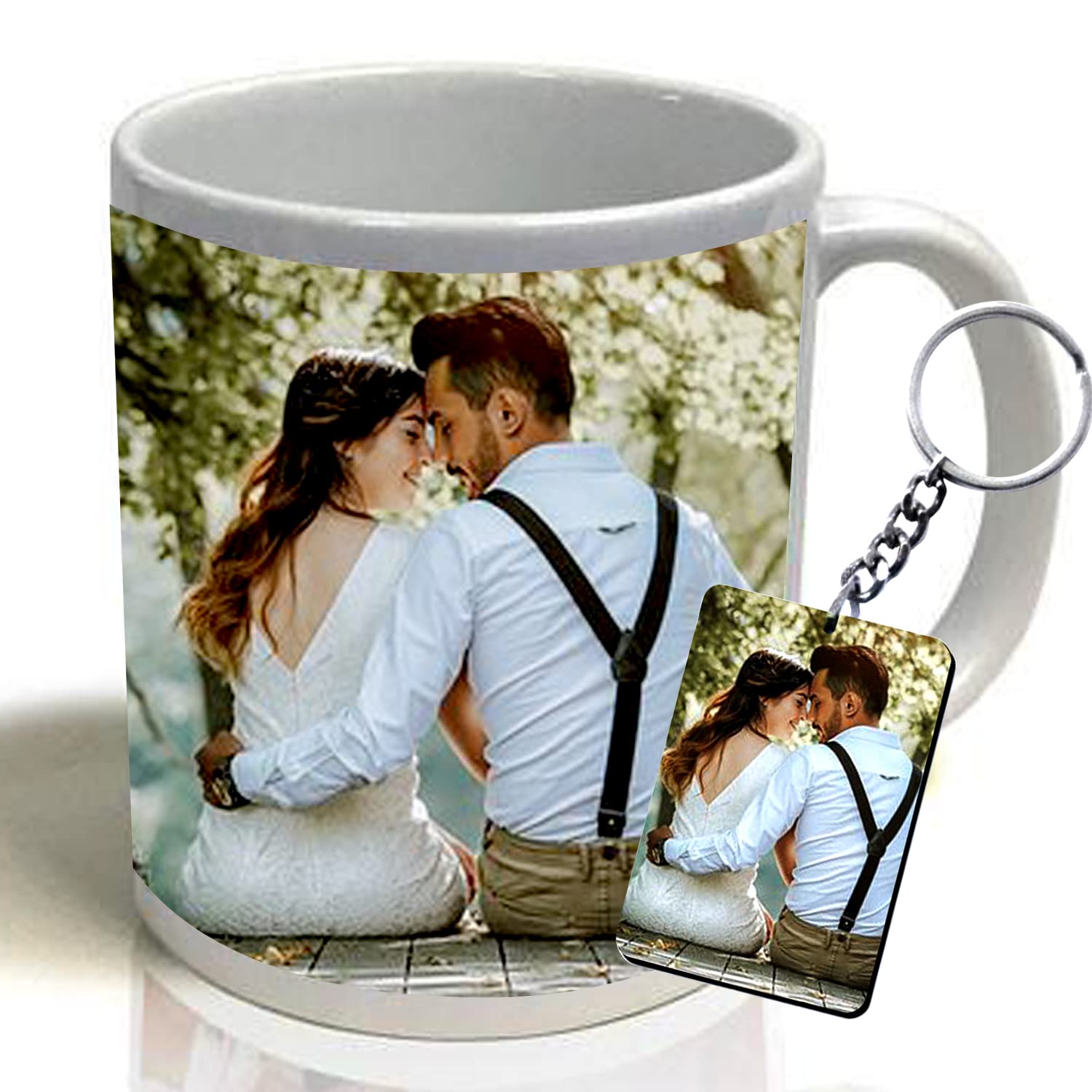 Idee regalo san valentino tazza+portachiavi con foto scritta nome frase originali regalo personalizzato tazza coppia san valentino regali peronsalizzati